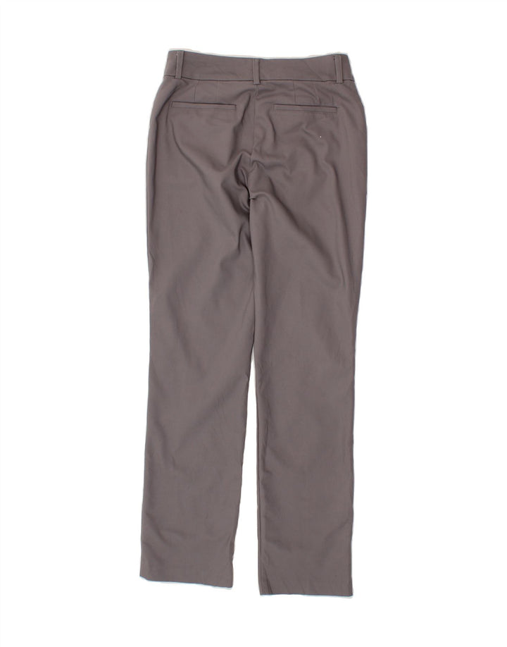 LEE Womens Regular Fit Mid Rise Casual Trousers US 6 Medium W28 L32 Grey Vintage Lee and Second-Hand Lee from Messina Hembry 