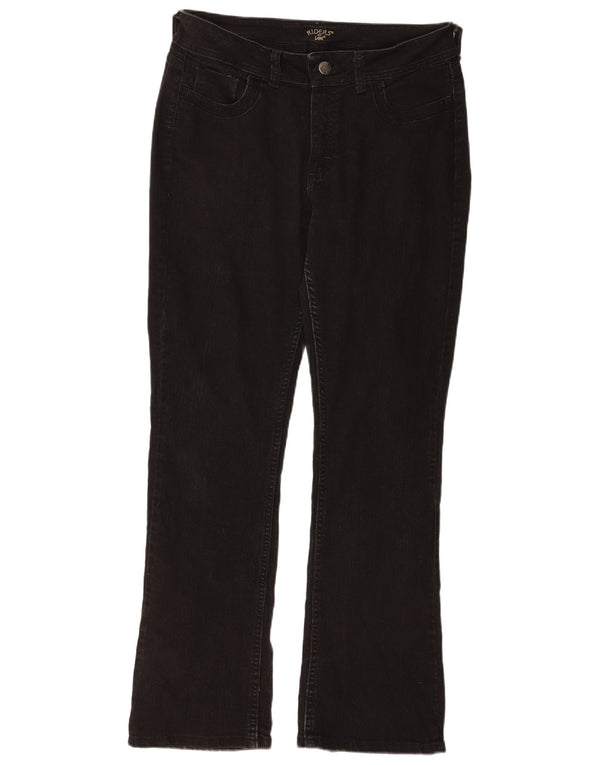 Женские джинсы Lee Riders Bootcut США 12, большие размеры W32 L21, черный хлопок
