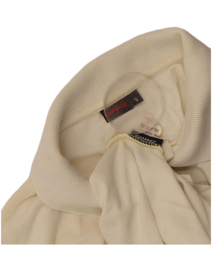 Мужская рубашка-поло Invicta маленького размера из хлопка белого цвета