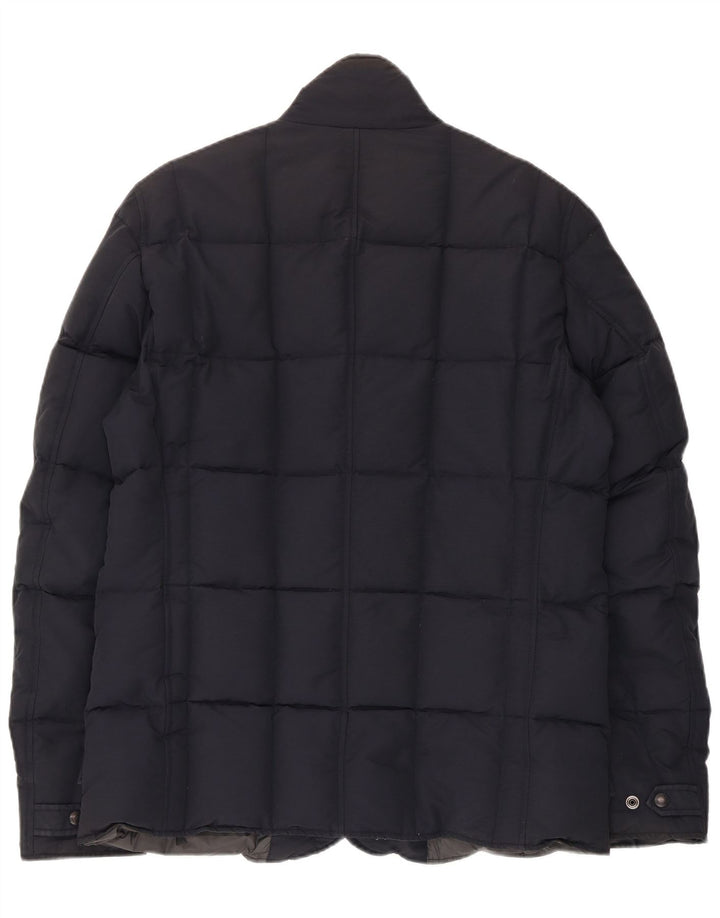 Мужская стеганая куртка Woolrich UK 38, средний темно-синий хлопок