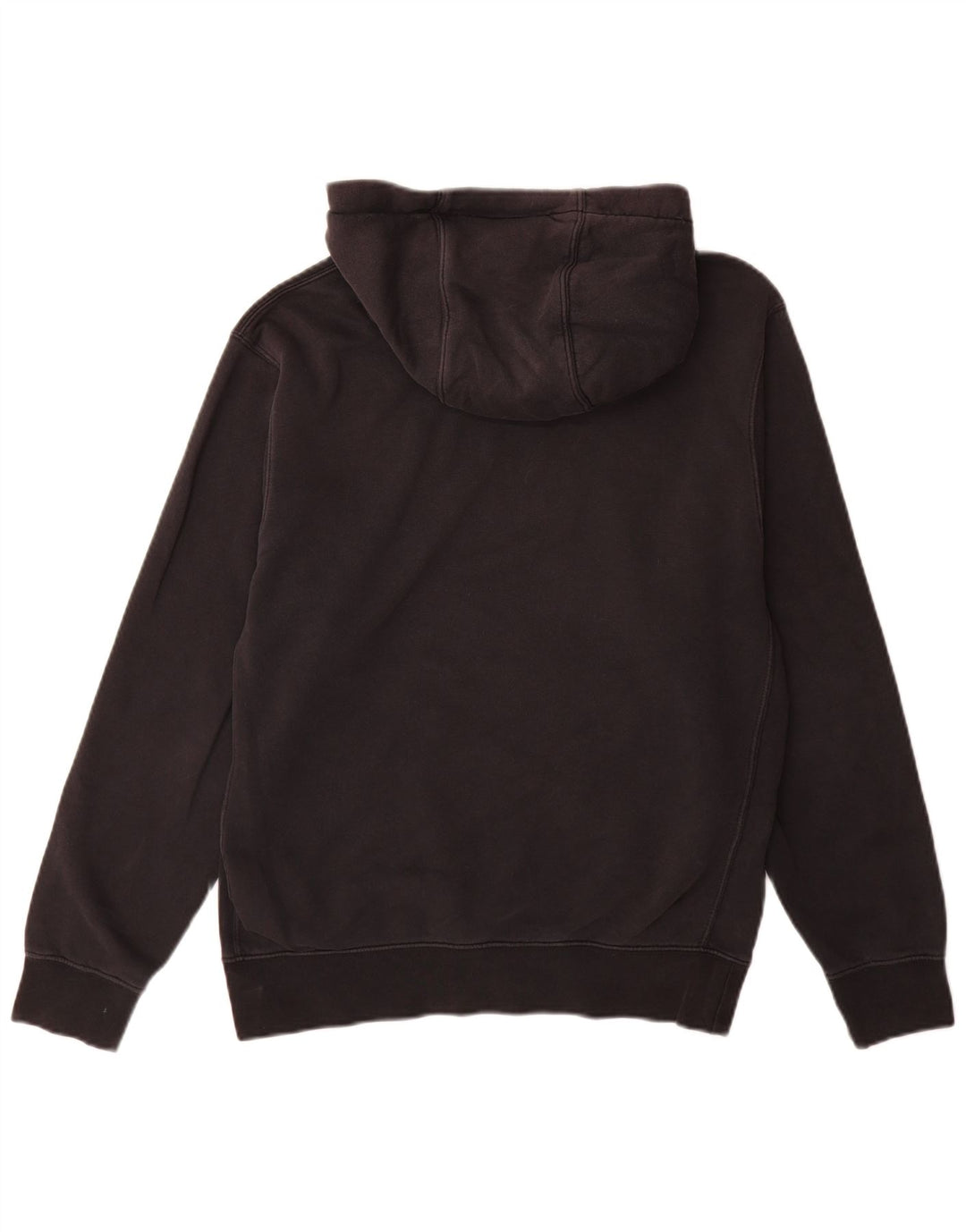 Мужской джемпер с капюшоном Nike, маленький черный, хлопковый