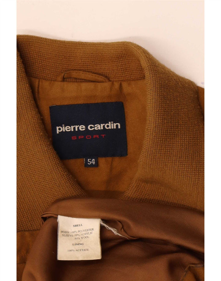 Мужская куртка-бомбер Pierre Cardin IT 54 2XL Желтый Полиэстер