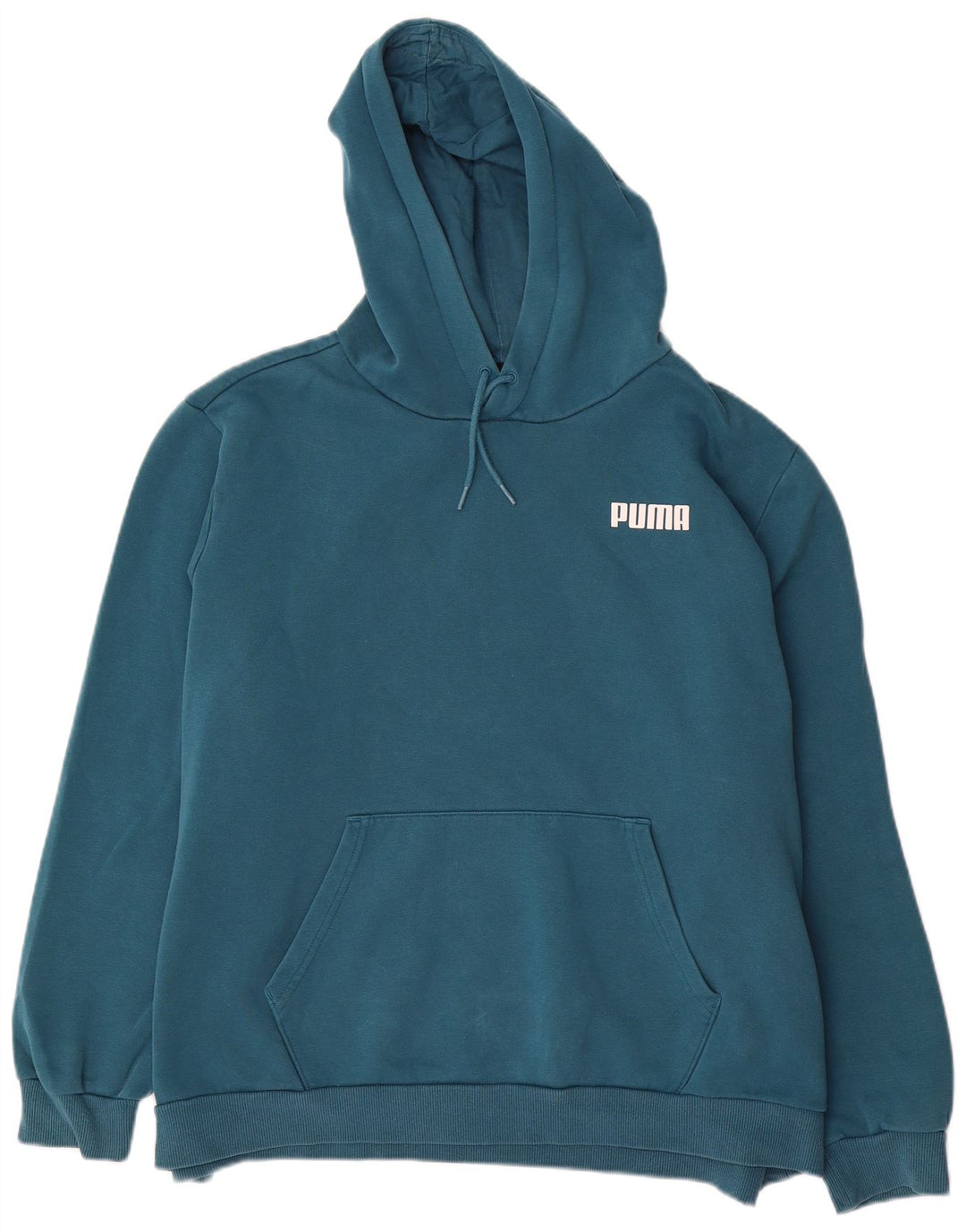Мужской джемпер с капюшоном PUMA 2XL синий полиэстер