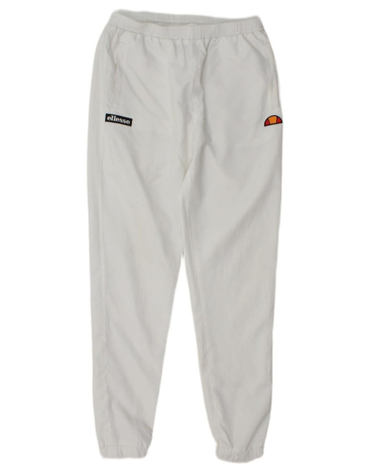 ELLESSE Мужские спортивные брюки Джоггеры Маленькие белые полиэстер