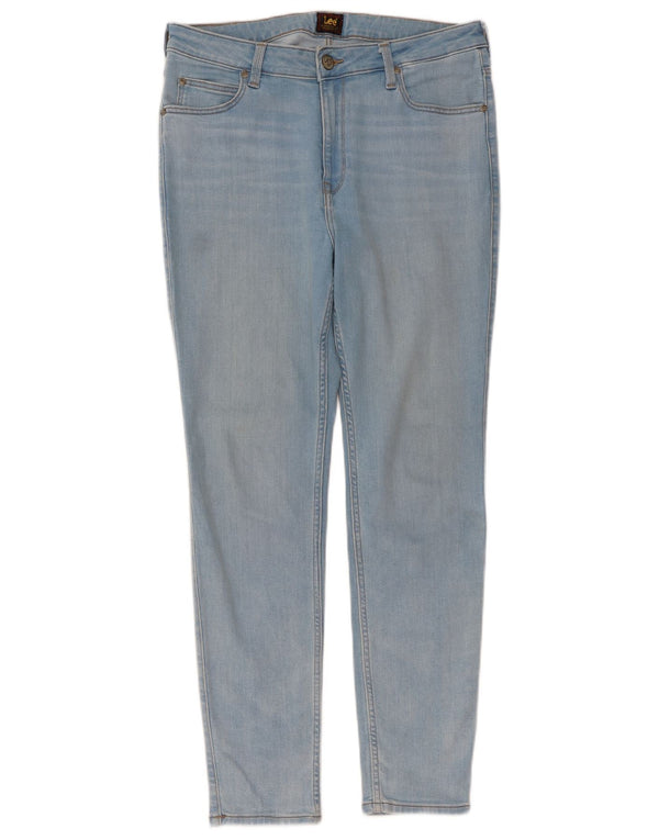 Женские джинсы скинни LEE Scarlett W32 L28, синие, хлопок