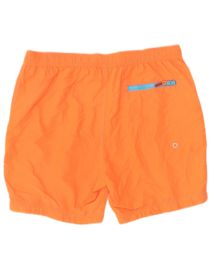 Мужские шорты для плавания Superdry с рисунком XL, оранжевые, полиэстер