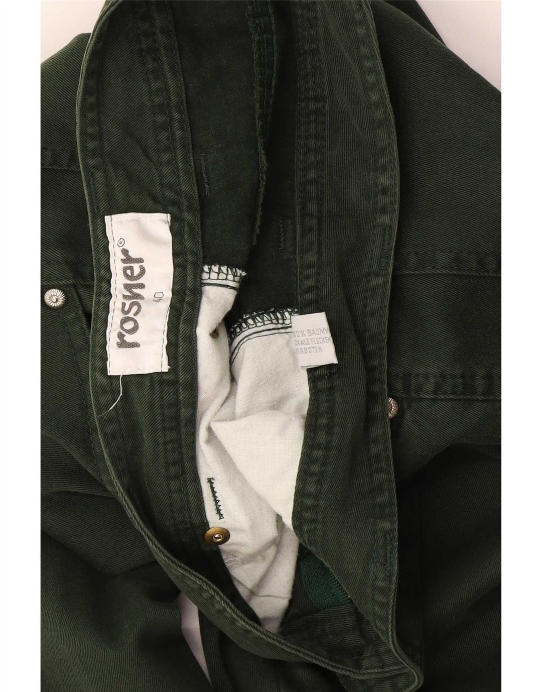 Женские зауженные джинсы Rosner EU 40 Medium W30 L29, зеленый хлопок