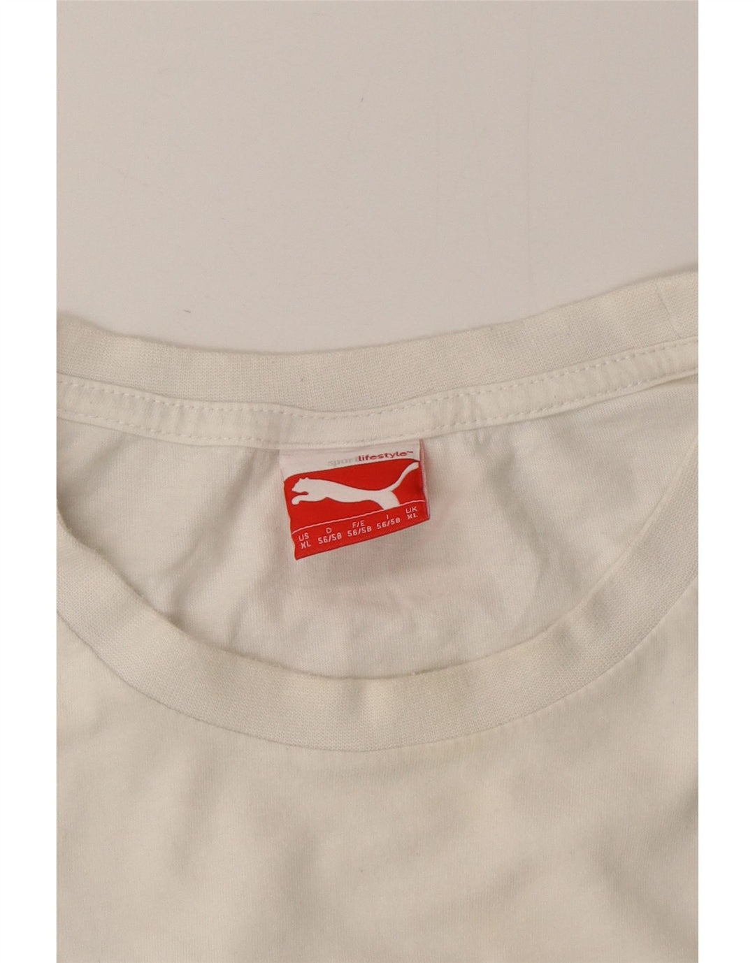 Мужская футболка с рисунком PUMA Top XL, белая