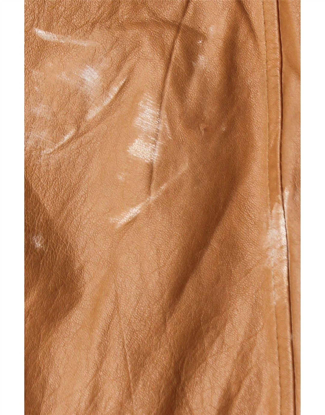 Винтажное мужское кожаное пальто IT 50, большое коричневое кожаное