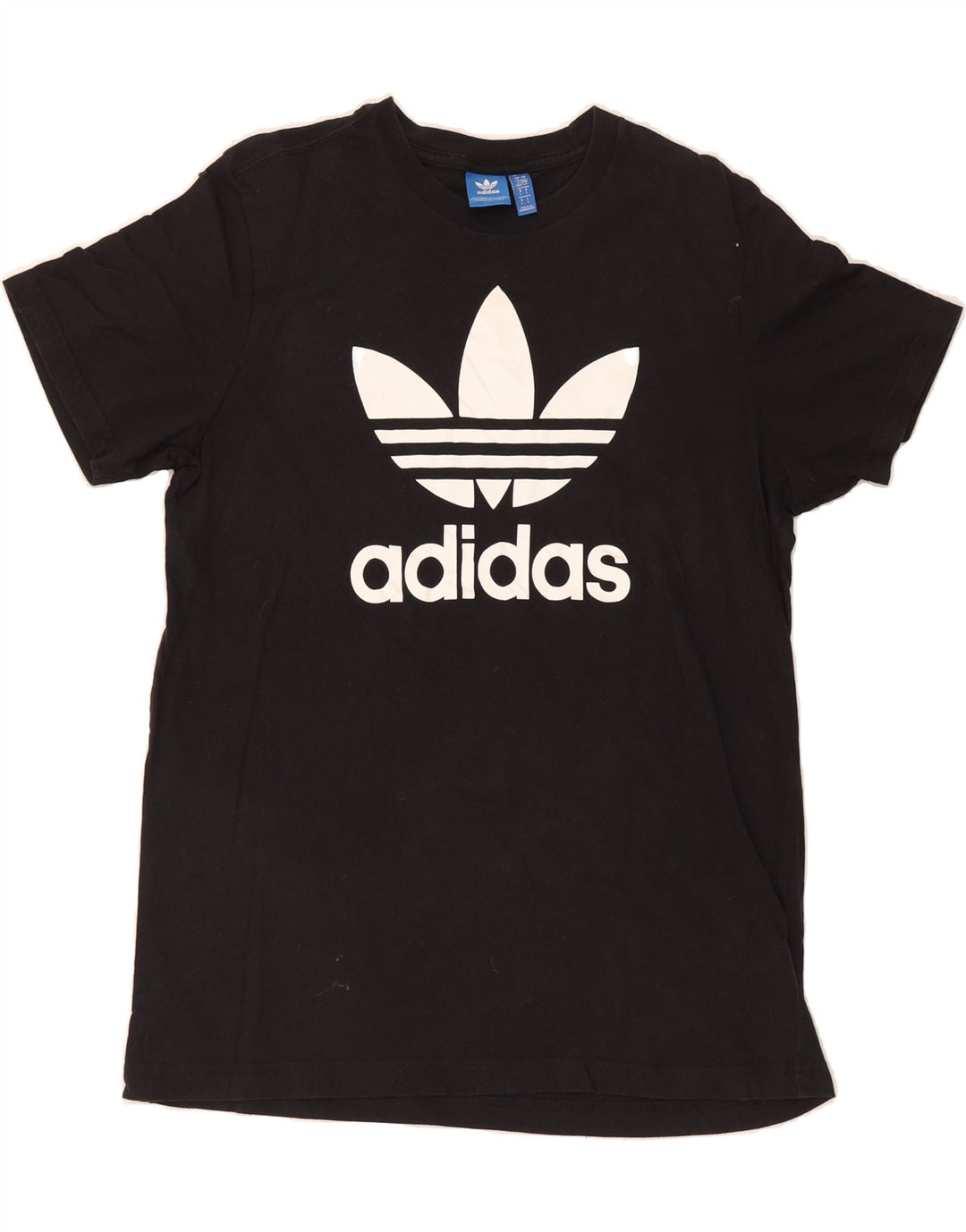 ADIDAS Mens Graphic T-Shirt Top Large Black Cotton Vintage Adidas and Second-Hand Adidas from Messina Hembry 