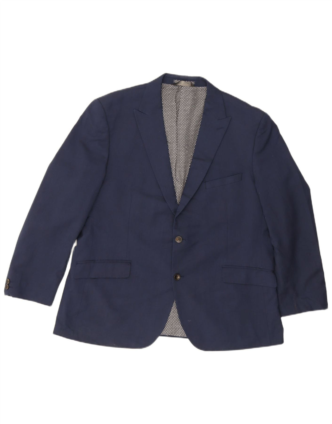 Мужской пиджак на двух пуговицах Marks & Spencer UK 46 3XL темно-синий