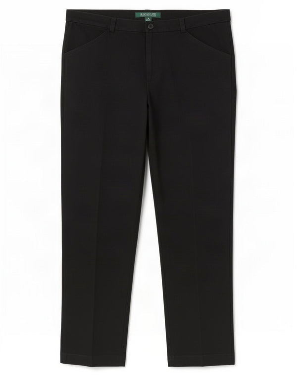 Женские прямые укороченные брюки Ralph Lauren US 6 Medium W30 L26 Черные