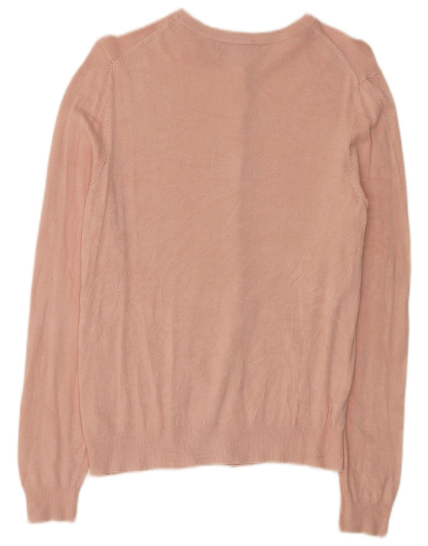 Женский кардиган Marks & Spencer UK 10, маленький розовый вискоза