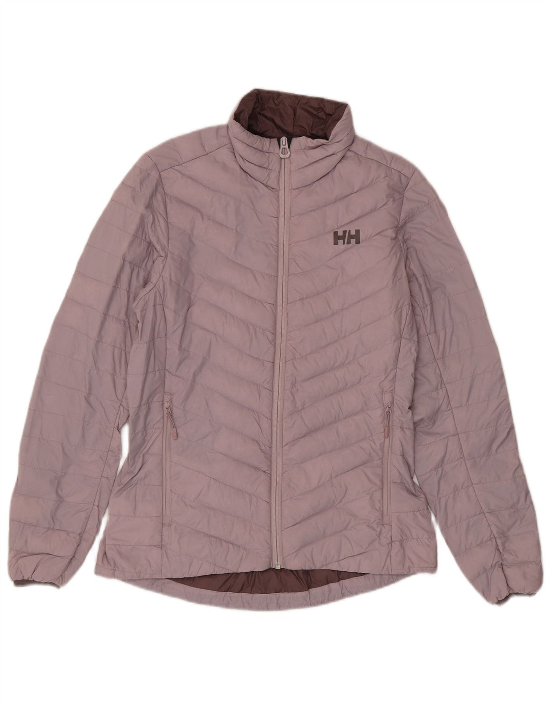 Женская стеганая куртка Helly Hansen UK 10, маленькая, фиолетовый, полиамид