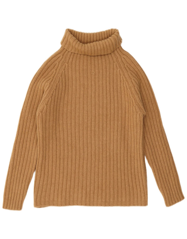 Женский джемпер с высоким воротником Etro UK 14, средний бежевый