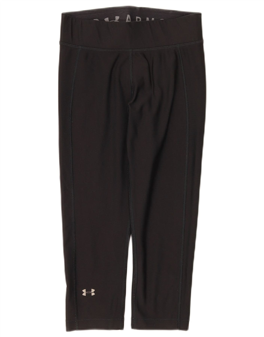 Женские леггинсы-капри Under Armour UK 10, маленькие черные