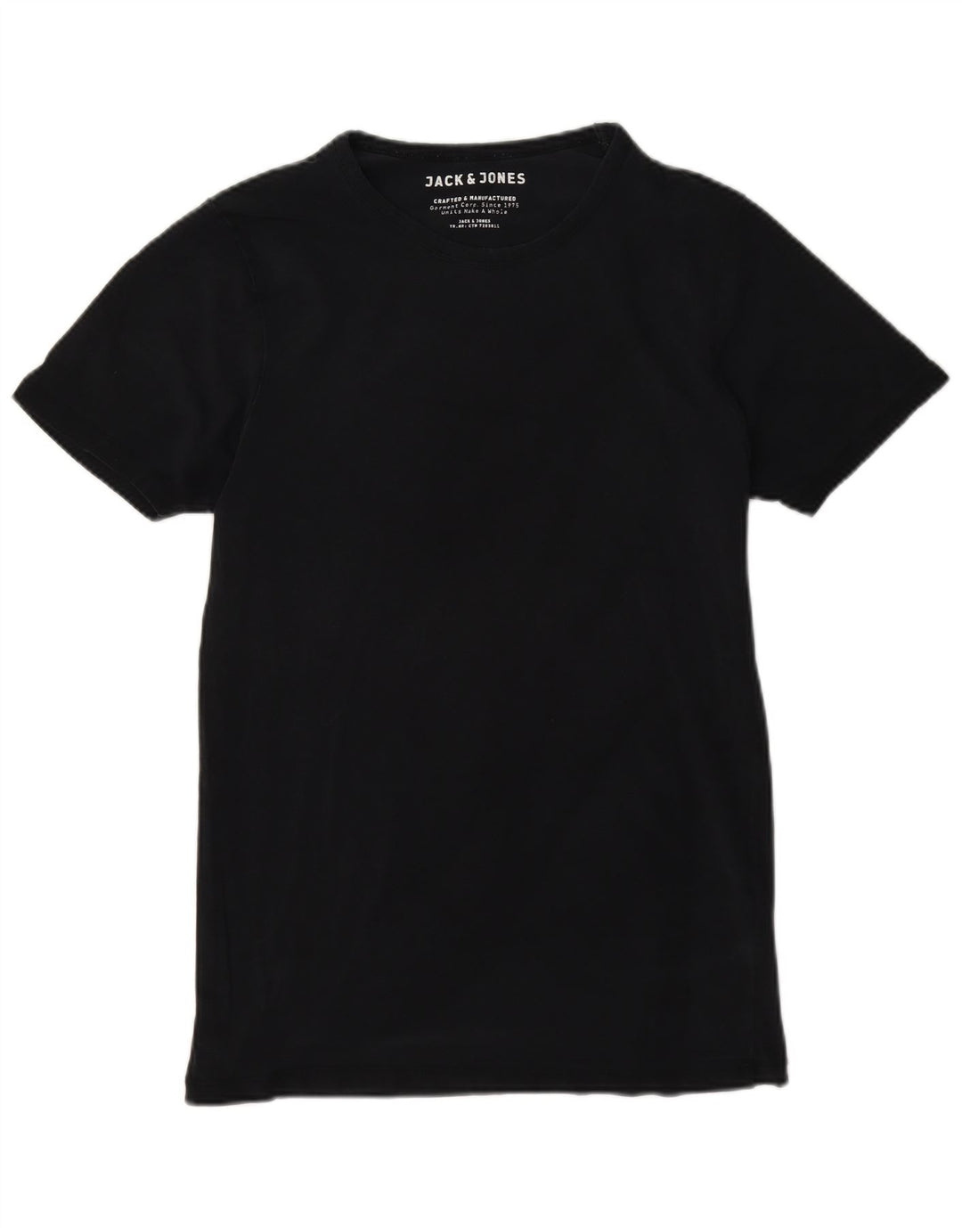 Мужская футболка Jack & Jones Top среднего размера, темно-синяя, хлопок