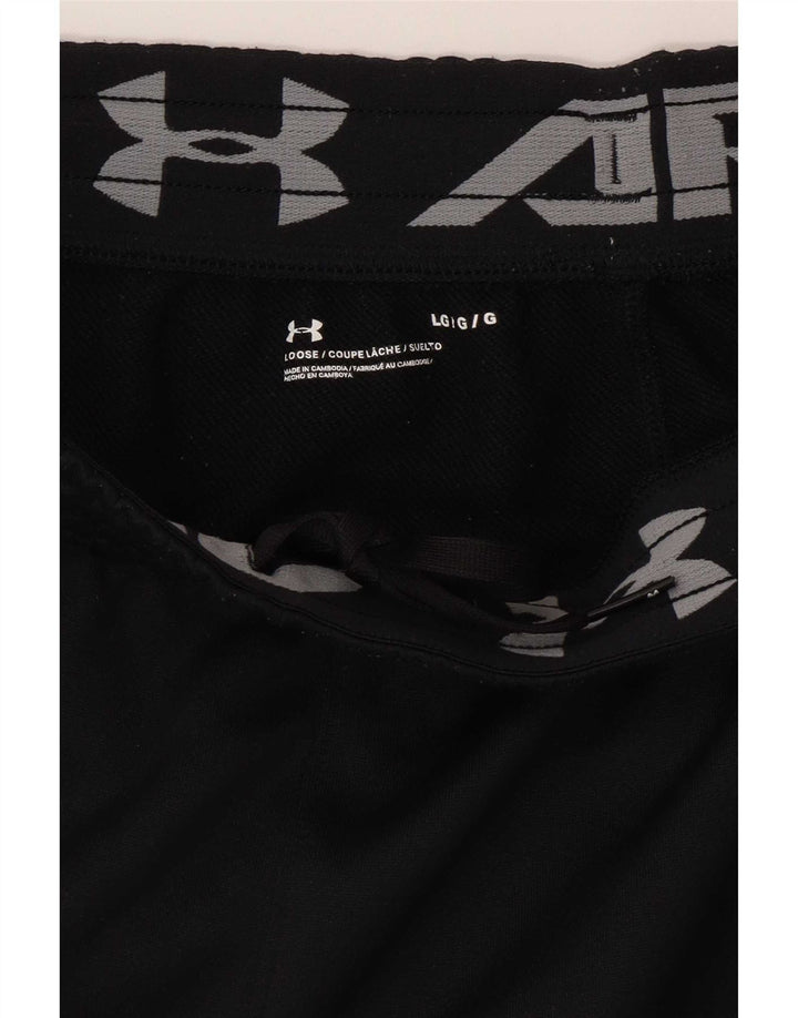 Мужские спортивные шорты Under Armour, большие черные