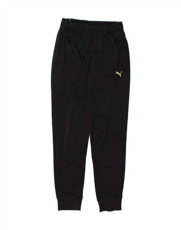 PUMA Mens Tracksuit Trousers Joggers Small Black Polyester Vintage Puma and Second-Hand Puma from Messina Hembry 