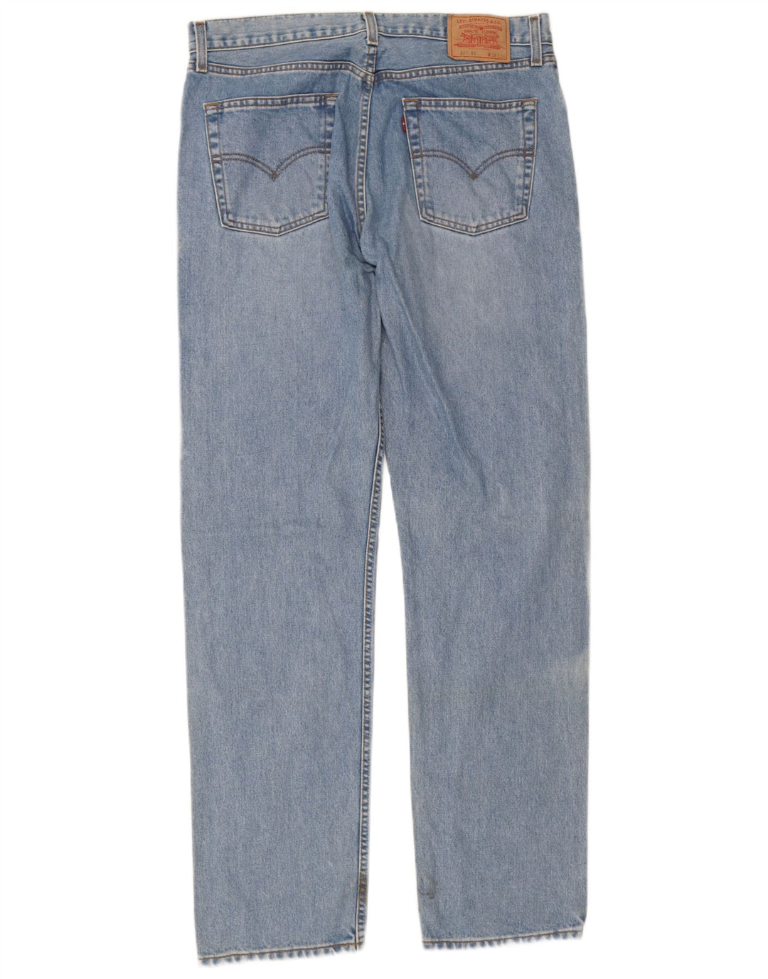Мужские прямые джинсы Levi's 521 W36 L36 синие, хлопок