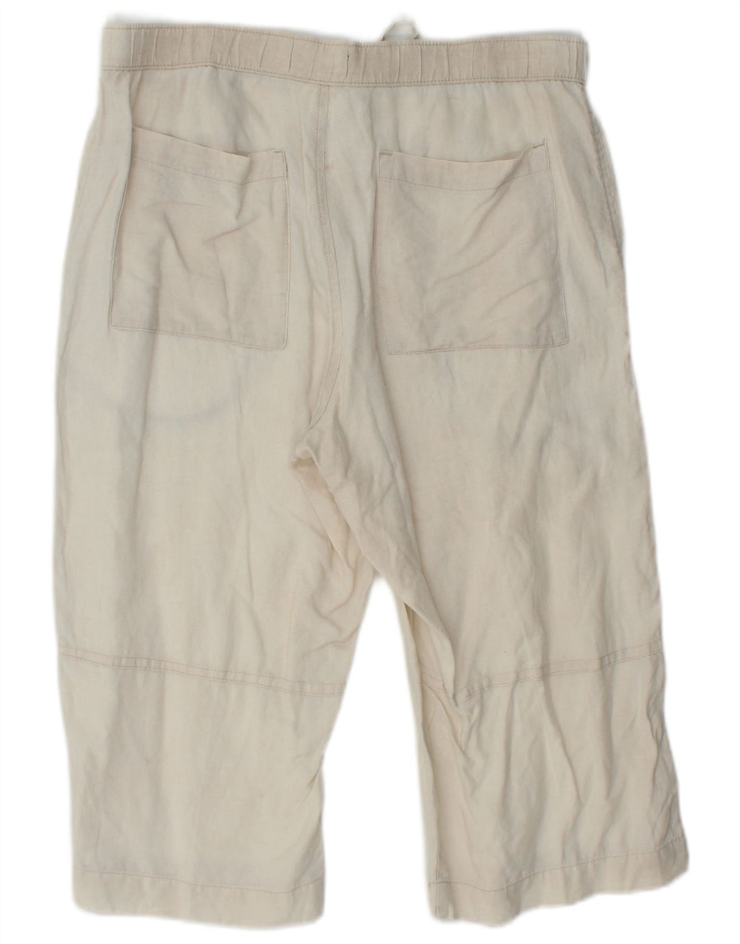 Мужские шорты-бермуды MARKS & SPENCER Blue Harbour W32, средний, бежевый, льняной