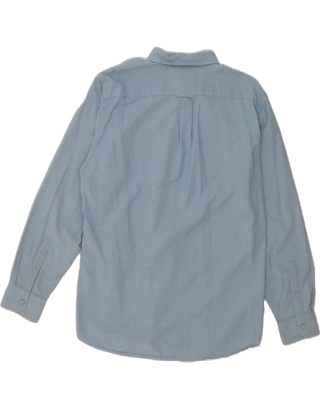 NAUTICA Mens Classic Fit Shirt Large Blue Cotton Vintage Nautica and Second-Hand Nautica from Messina Hembry 