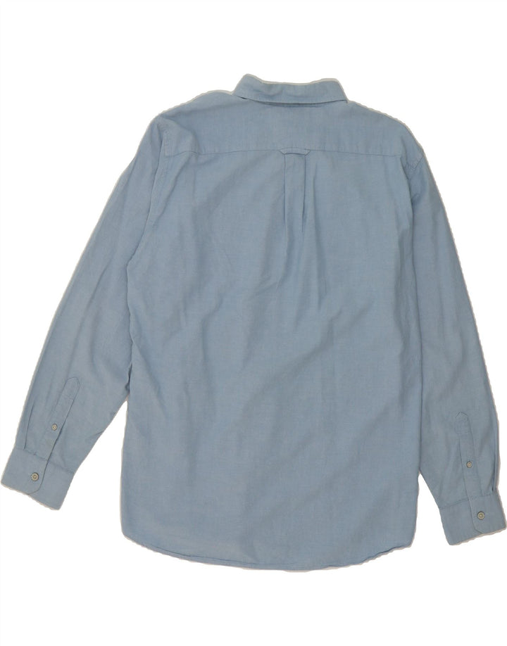 NAUTICA Mens Classic Fit Shirt Large Blue Cotton Vintage Nautica and Second-Hand Nautica from Messina Hembry 