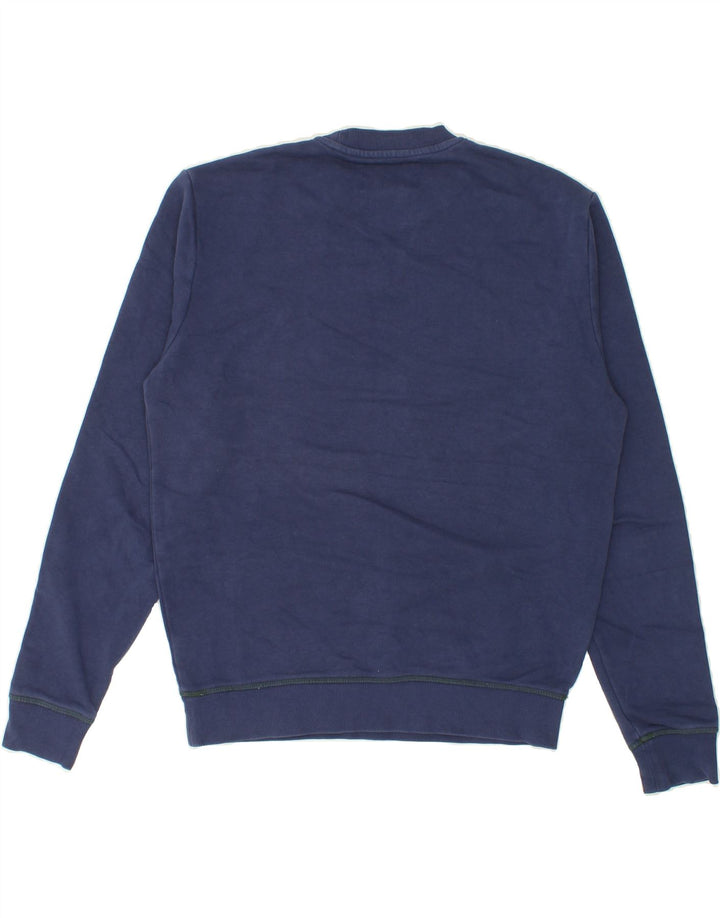 PENGUIN Mens Sweatshirt Jumper Medium Navy Blue Cotton Vintage Penguin and Second-Hand Penguin from Messina Hembry 