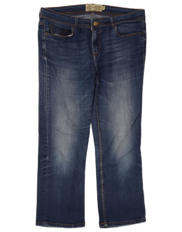 Женские укороченные джинсы Fat Face UK 12, средние W32 L23, синие