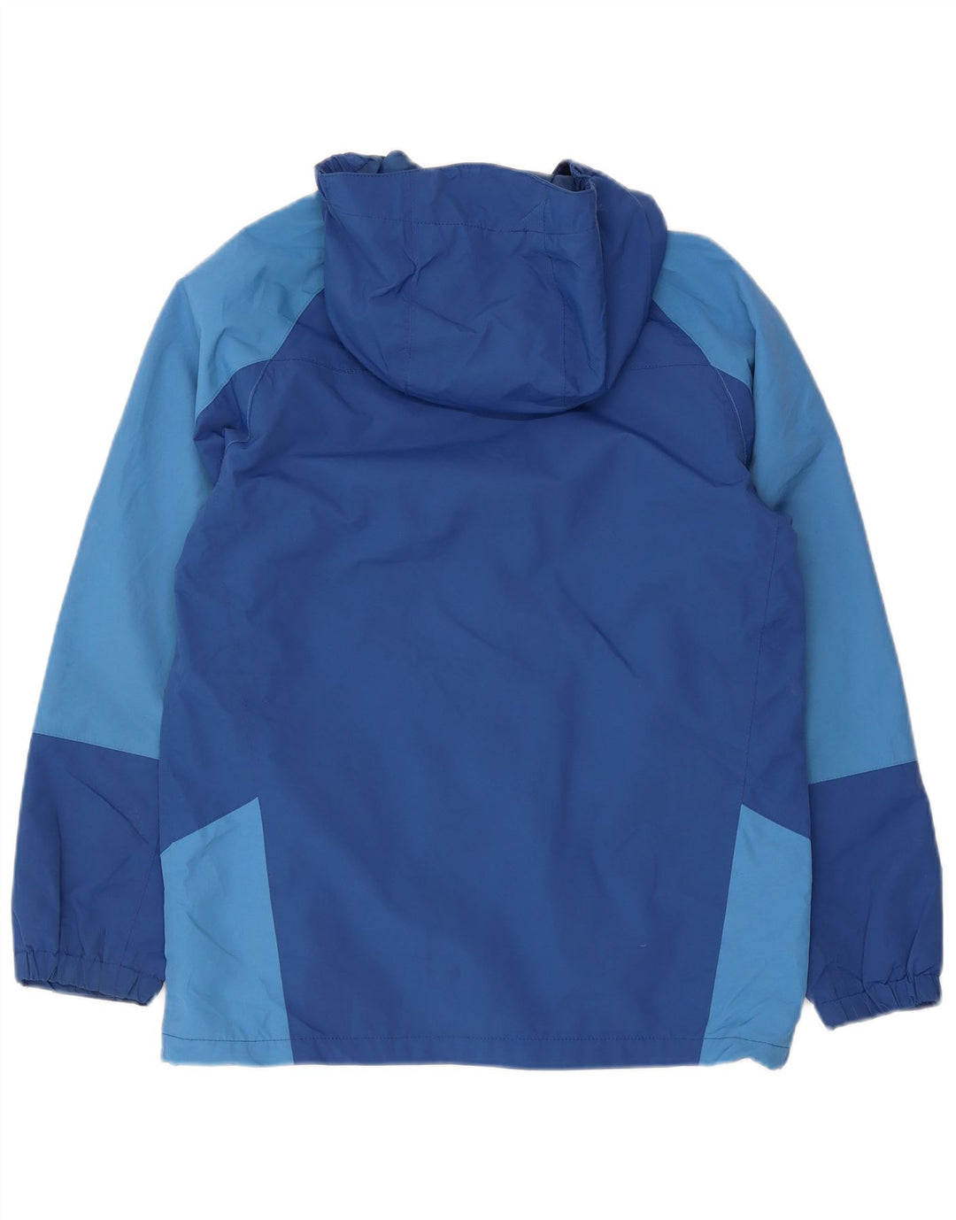 Berghaus Дождевик с капюшоном для мальчиков 12–13 лет Синий Полиамид с цветными блоками