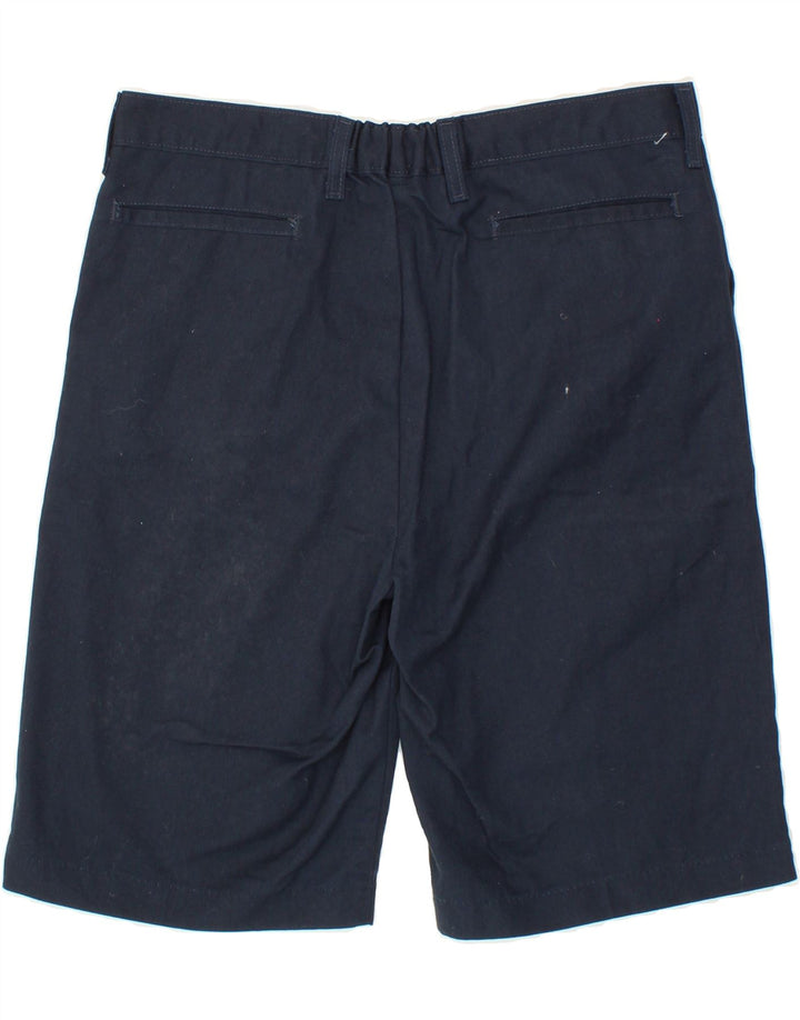 DICKIES Womens Chino Shorts US 11 Large W34 Navy Blue Polyester Vintage Dickies and Second-Hand Dickies from Messina Hembry 