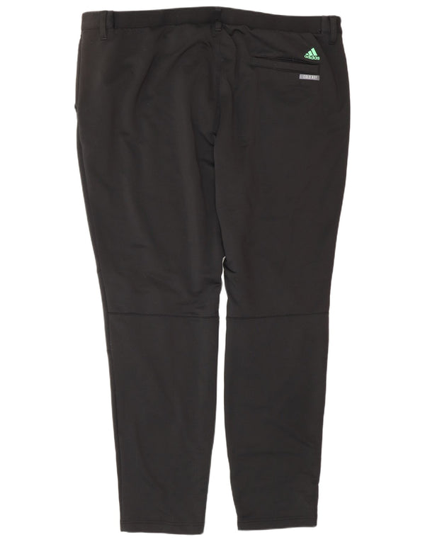 Мужские брюки-чинос ADIDAS XL W40 L30, черный полиэстер