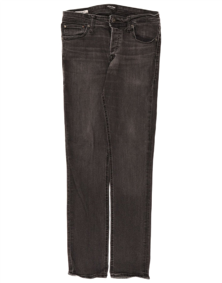 Мужские узкие джинсы Jack & Jones GLENN W32 L32, серый хлопок
