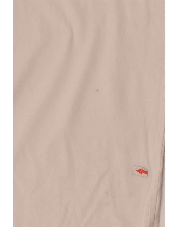 Мужская футболка Guess Slim Fit с рисунком, средний белый