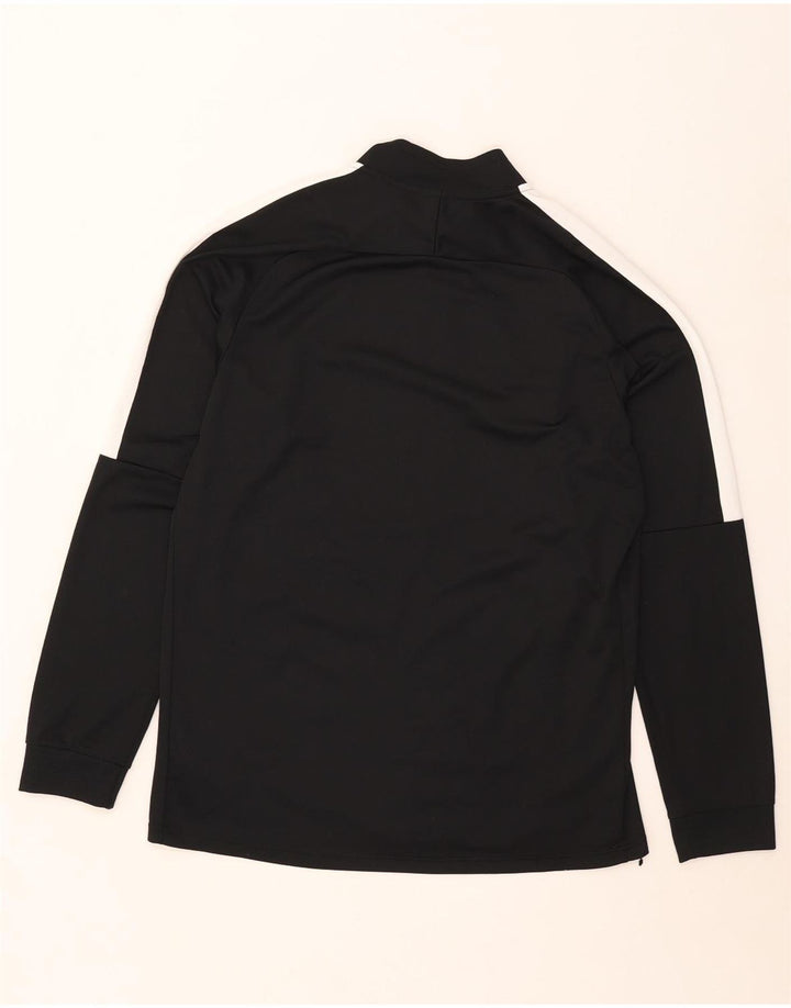 Мужская спортивная куртка Nike Dri Fit XL, черный полиэстер с цветными блоками