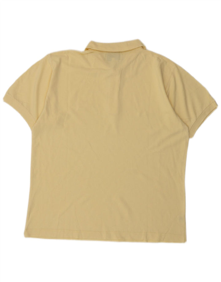 Мужская рубашка поло James Dillon, большая желтая хлопковая рубашка