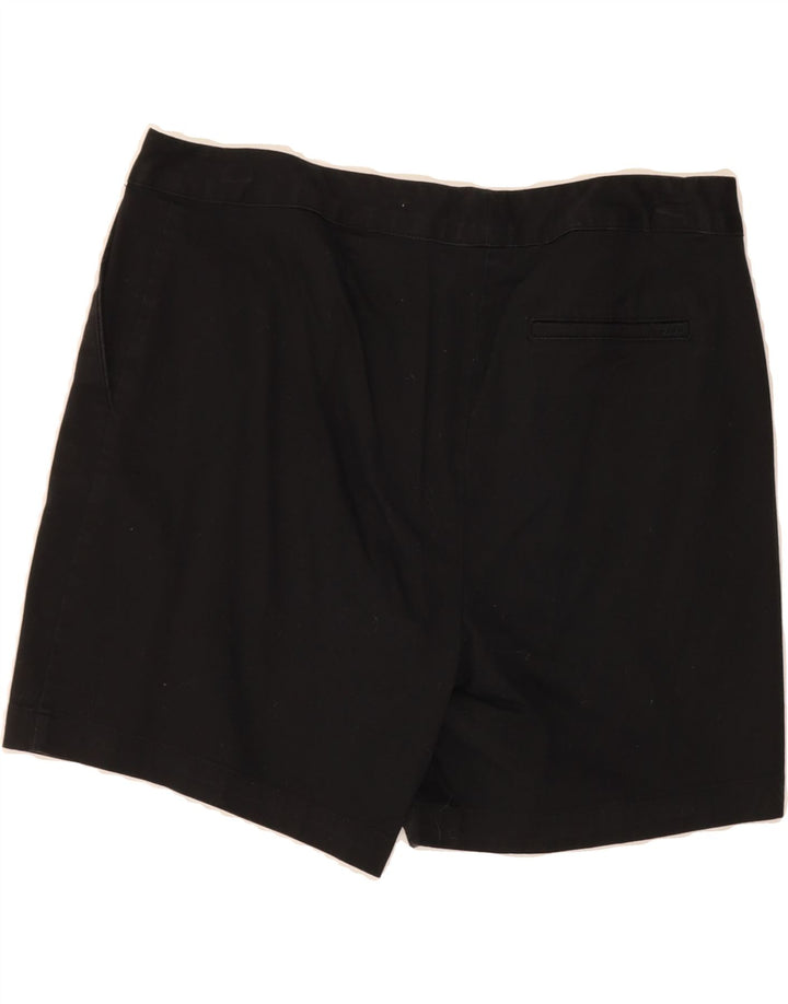 IZOD Womens Chino Shorts US 12 Large W34  Black Cotton Vintage Izod and Second-Hand Izod from Messina Hembry 