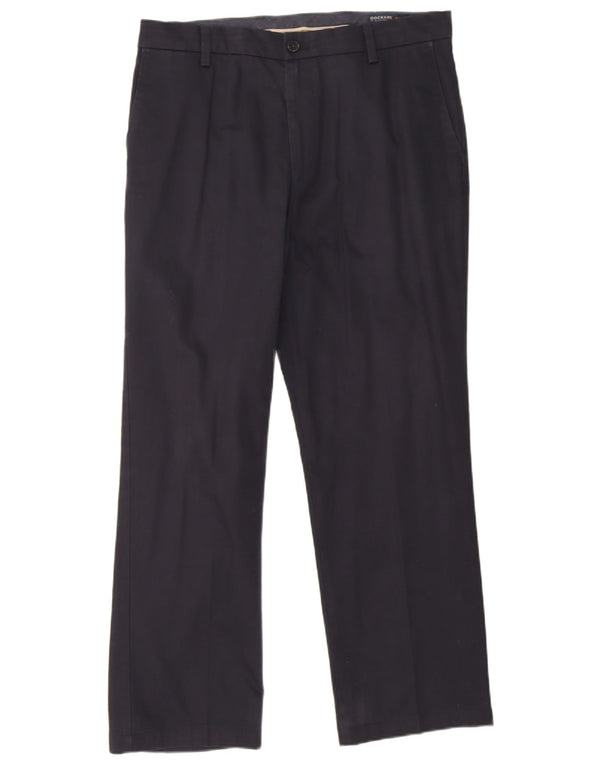 Мужские брюки-чиносы Dockers классического кроя W34 L30 темно-синие, хлопок