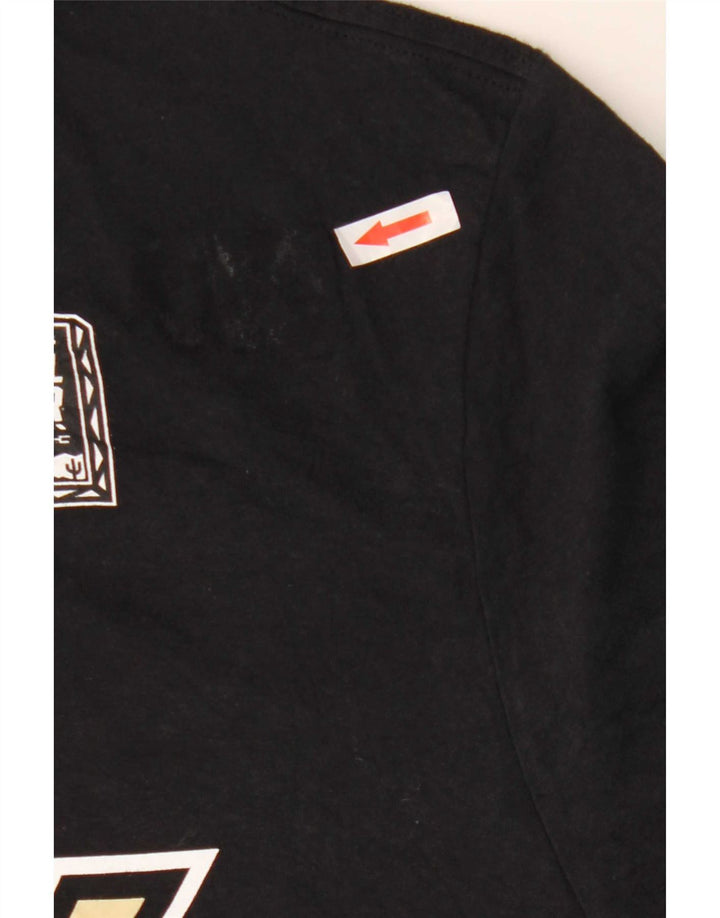 Мужская футболка с рисунком Nike Top 2XL, черный хлопок