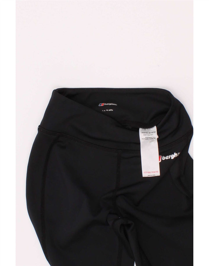 Леггинсы Berghaus для девочек 5-6 лет, черный полиэстер