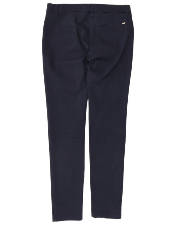 Женские узкие повседневные брюки Tommy Hilfiger US 8 Medium W32 L31 Темно-синие