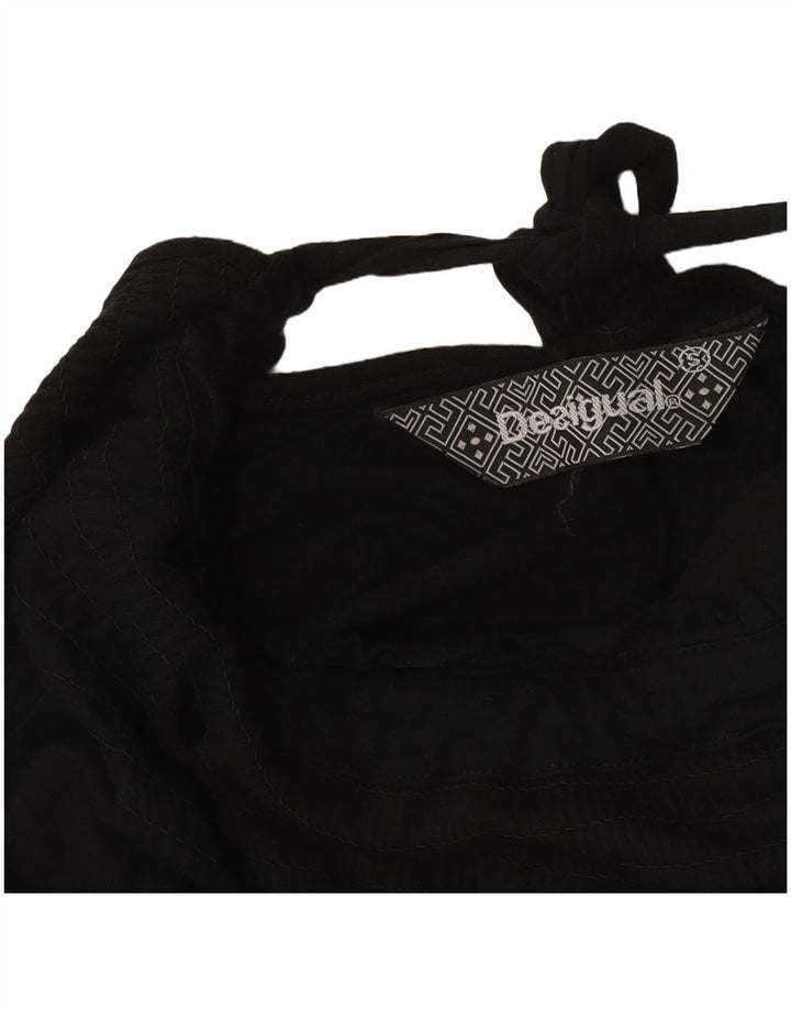 Женская туника с рисунком Desigual, маленькая черная бабочка