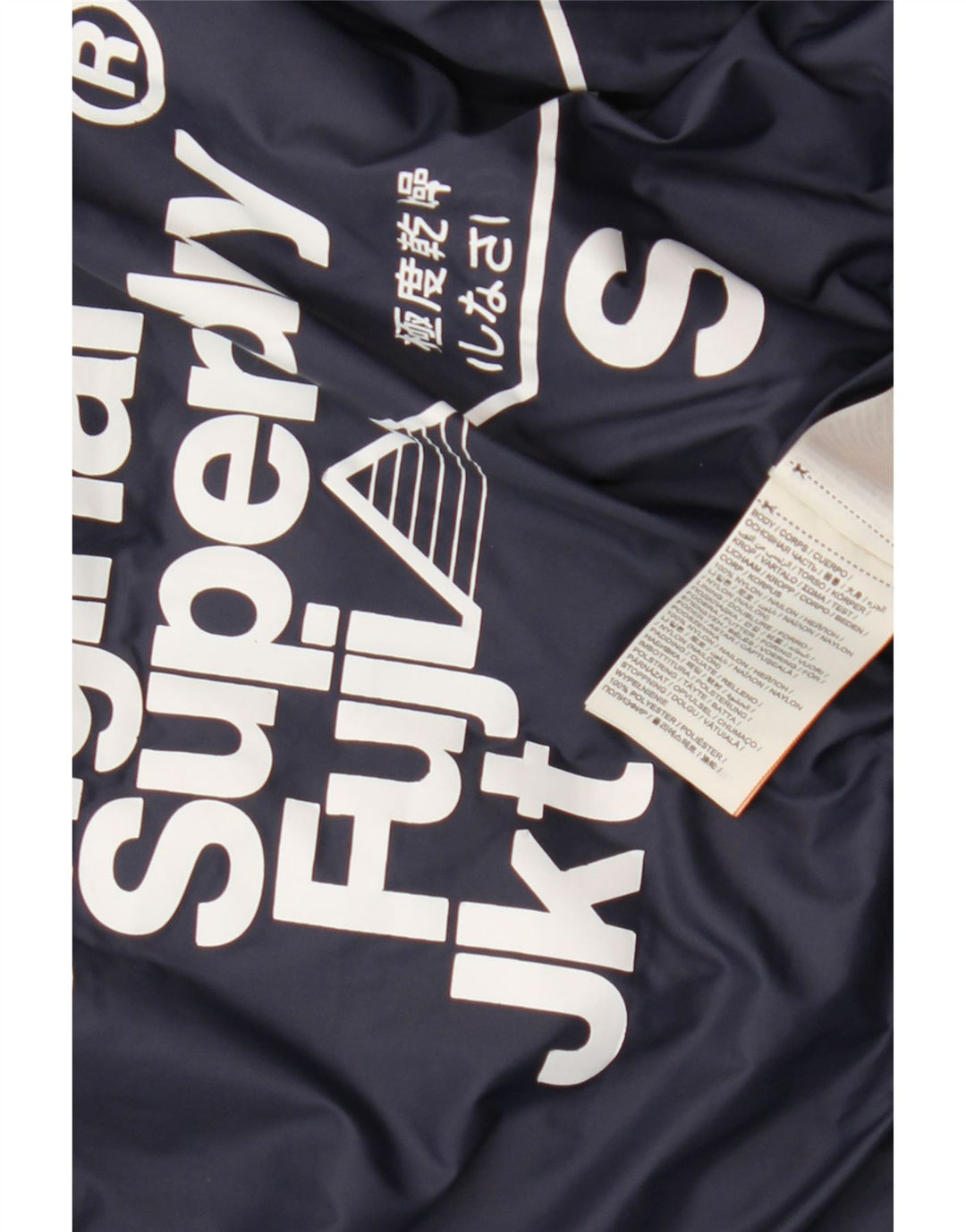 SUPERDRY Женская стеганая куртка UK 10, маленький синий полиэстер