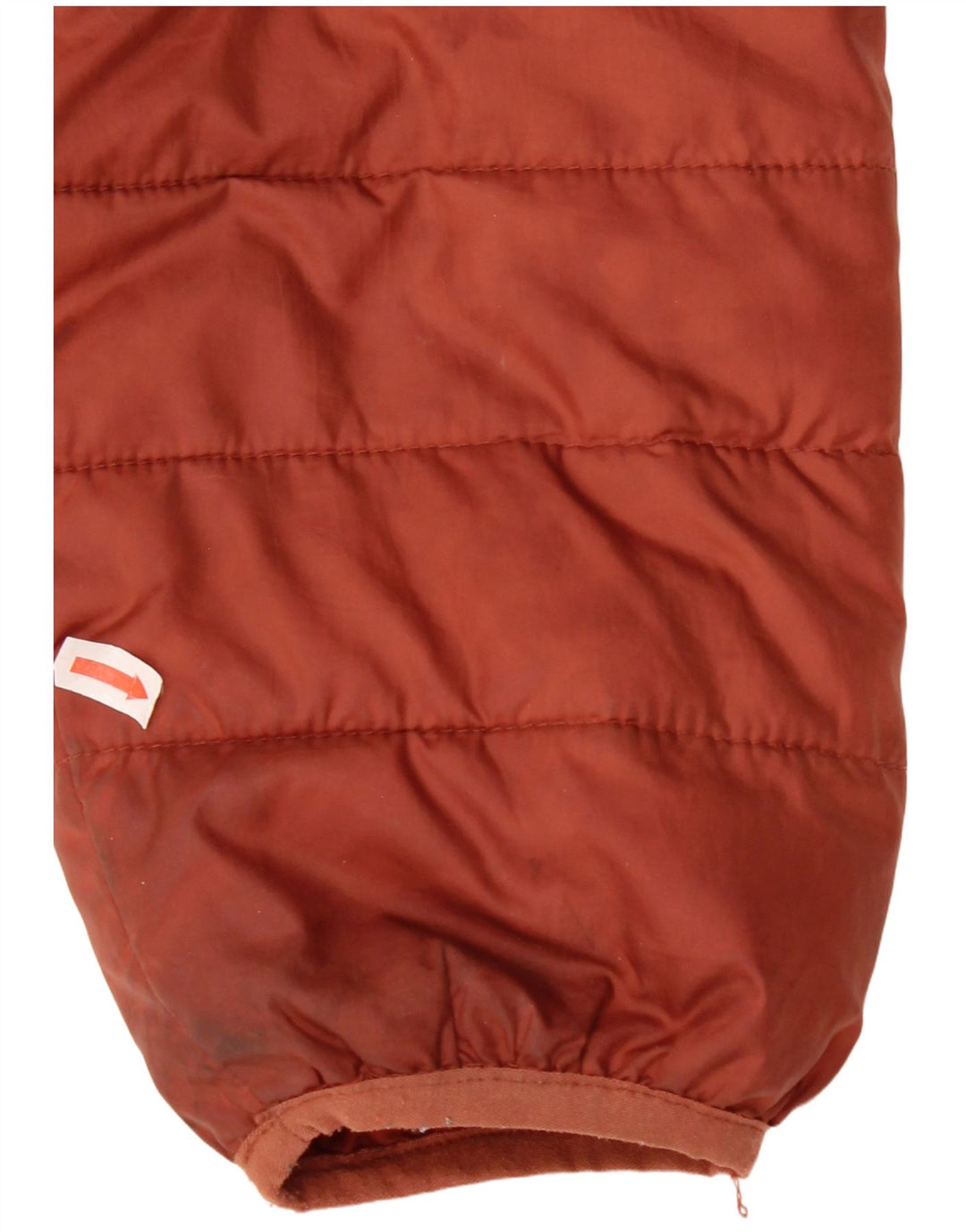 Мужская стеганая куртка Quiksilver UK 38 средний коричневый полиэстер