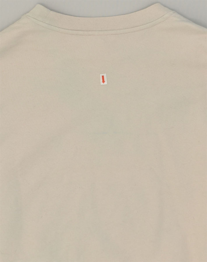 LEVI'S Womens San Francisco Graphic Sweatshirt Jumper UK 6 XS Grey Cotton | Vintage Levi's | Thrift | Second-Hand Levi's | Used Clothing | Messina Hembry 