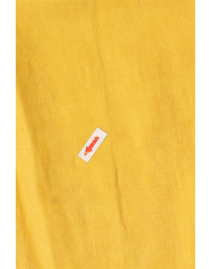 Мужские прямые повседневные брюки Etro W34 L30, желтый лен