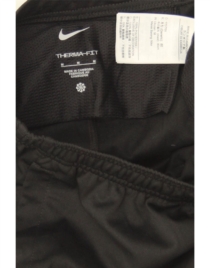 Мужские спортивные брюки NIKE Therma-Fit, средний черный полиэстер