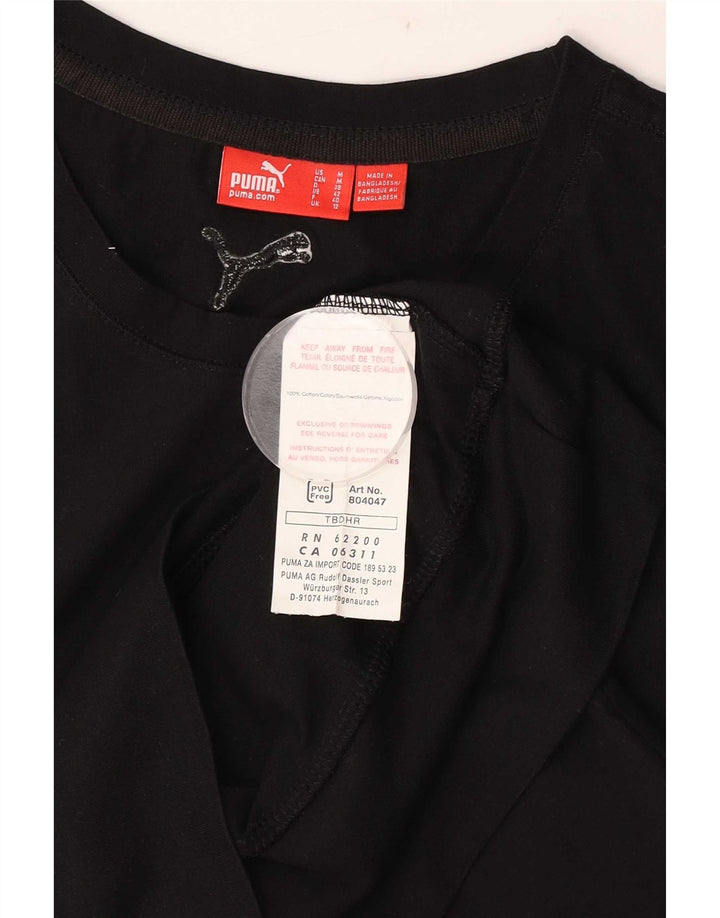 Женский жилет с рисунком Puma UK 12, средний черный хлопок