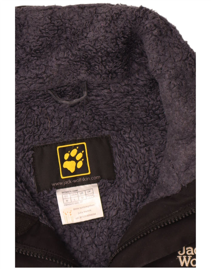 Женская ветровка Jack Wolfskin UK 12/14, средний черный полиэстер