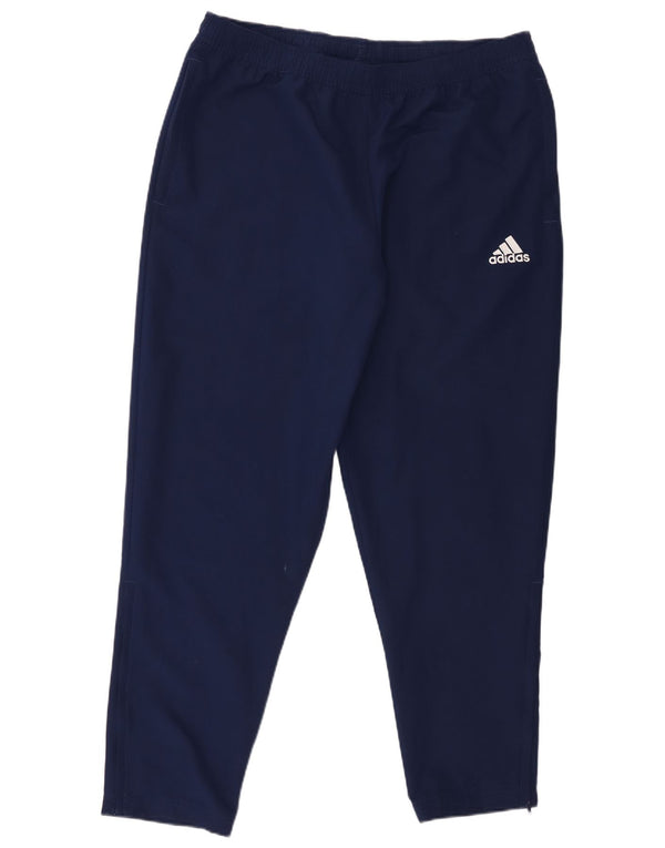 Мужские спортивные брюки Adidas Aeroready XL темно-синие из полиэстера